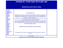 Tablet Screenshot of handytyp.de